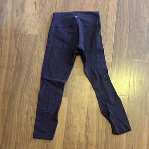 Lululemon Athletica Deep Purple Leggings